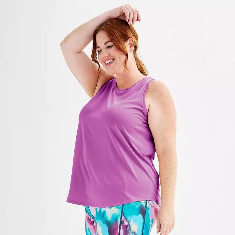 Plus Size Tek Gear Dry Tek Tank Top, Womens Product Image