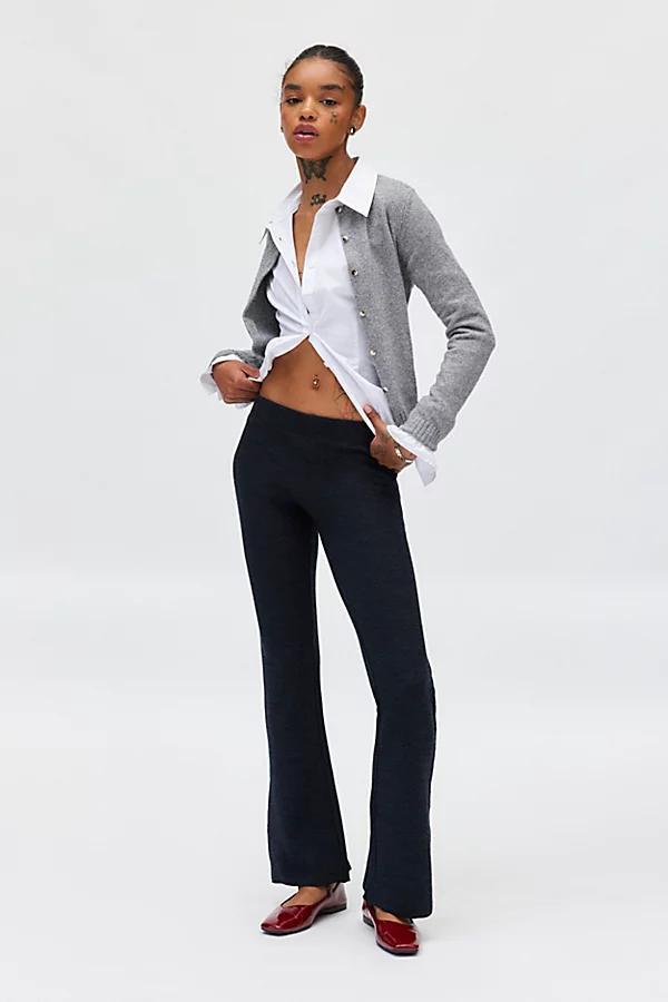 Urban Outfitters UO Farrah Knit Kick Flare Pant Womens at Urban Outfitters Product Image