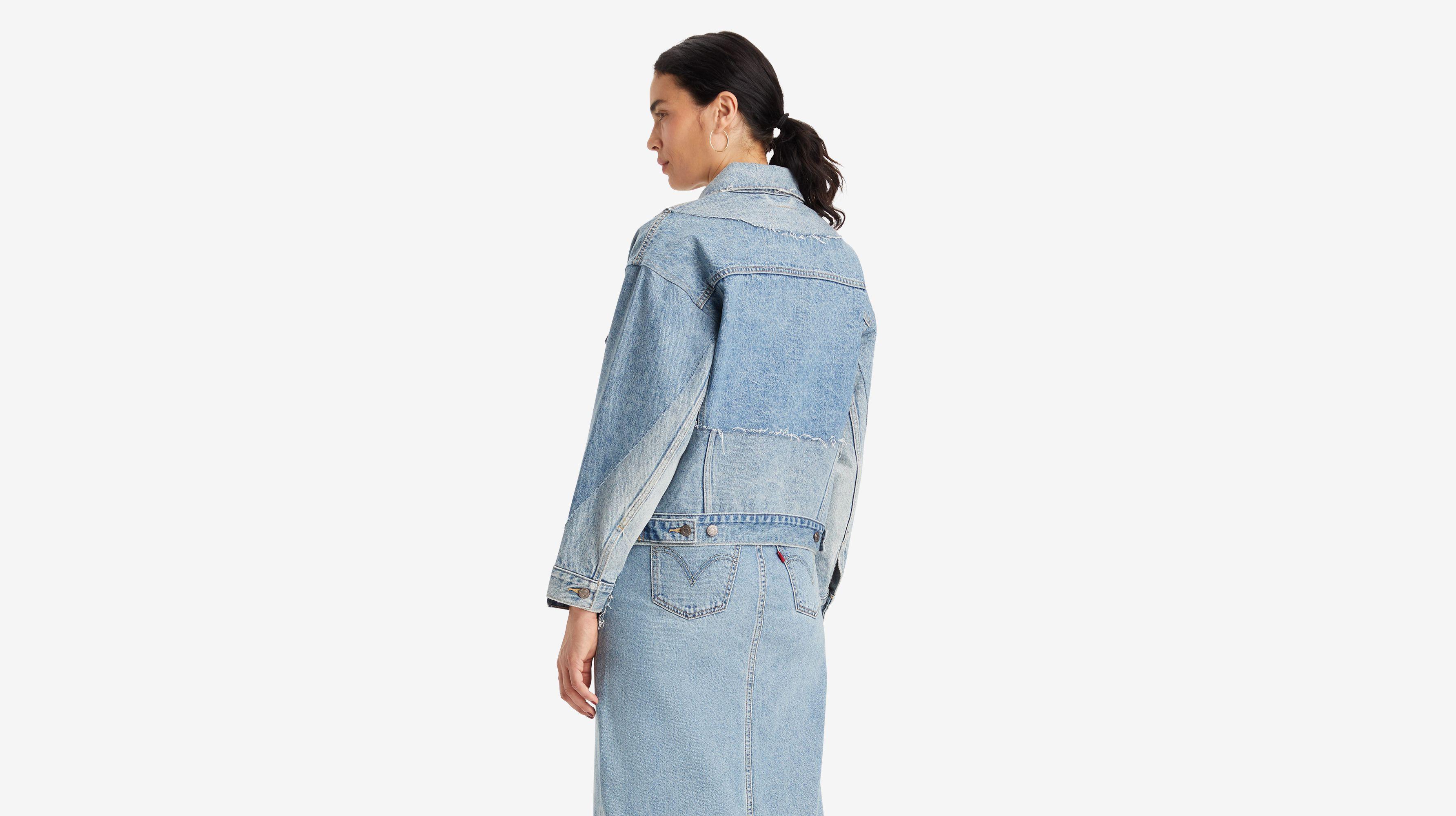 Levis 90s Repaired Trucker Jacket - Womens Product Image