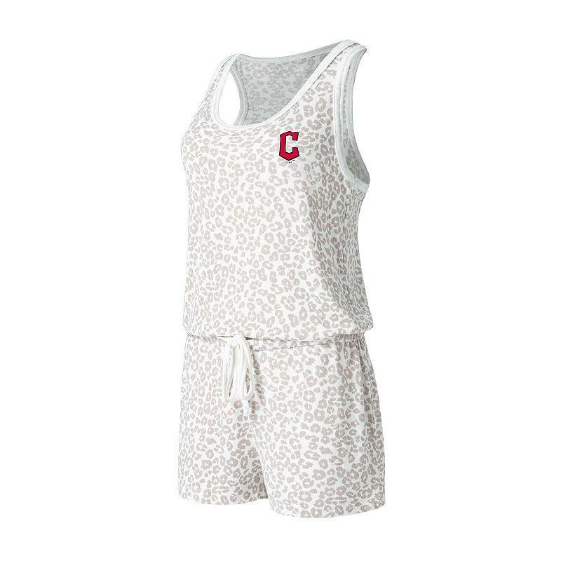 Womens Concepts Sport Cream Boston Red Sox Montana Hacci Knit Romper Product Image