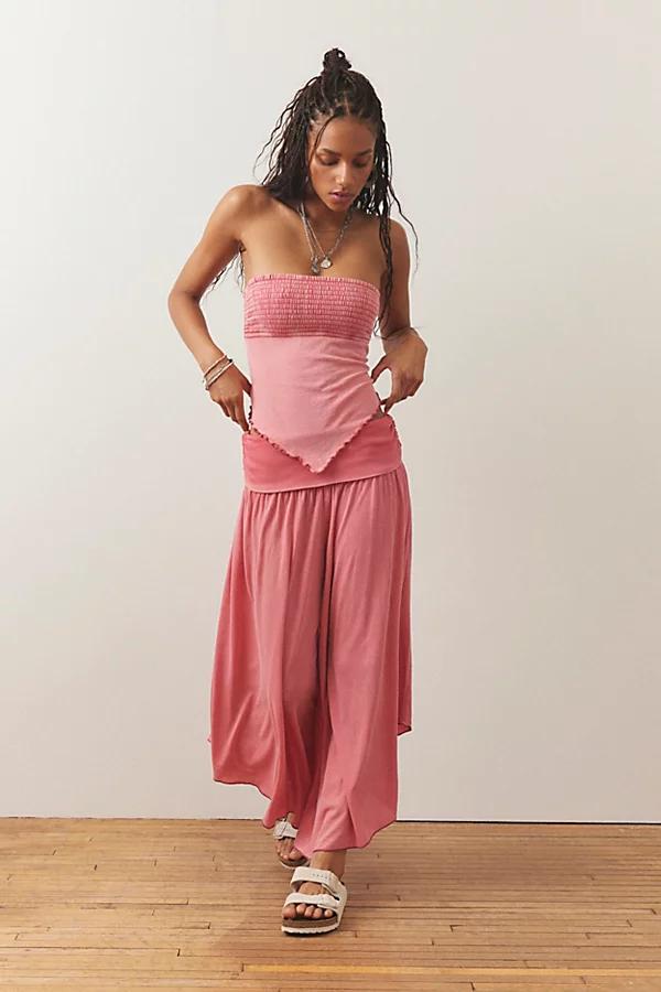 Out From Under Ruched Handkerchief Tube Top Womens at Urban Outfitters Product Image