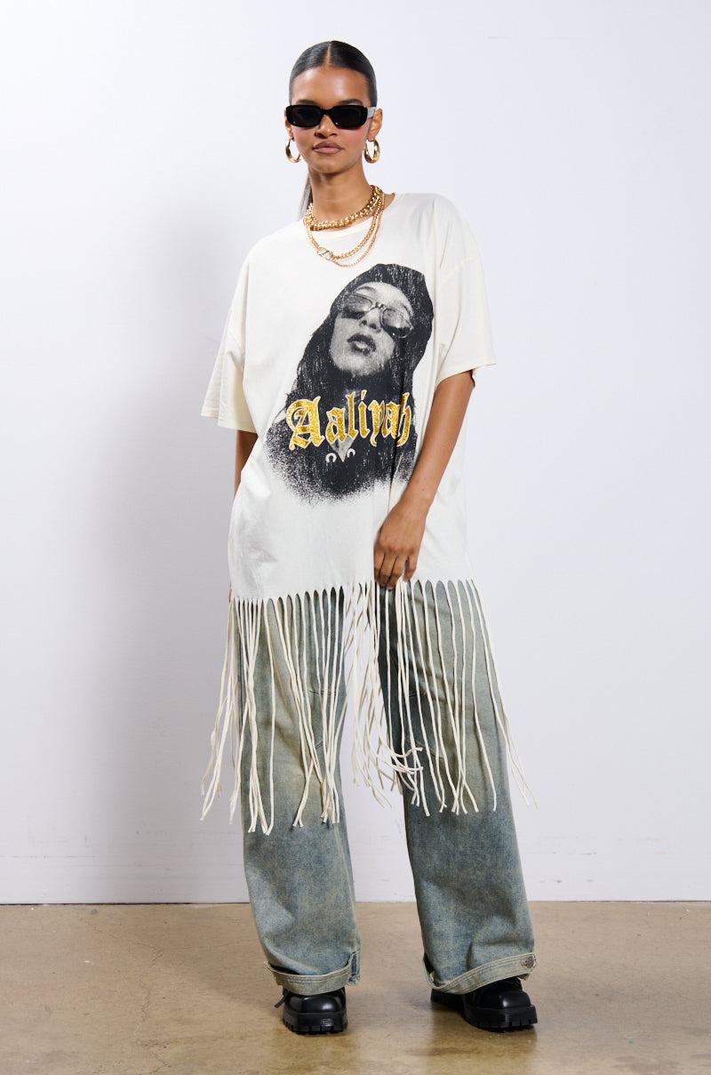 AALIYAH OVERSIZED SHIRT DRESS Product Image