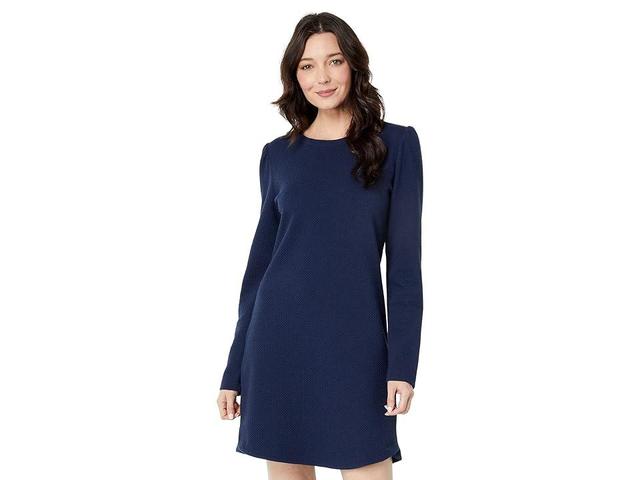 Southern Tide Celeste Texture Dress (Heather True ) Women's Clothing Product Image