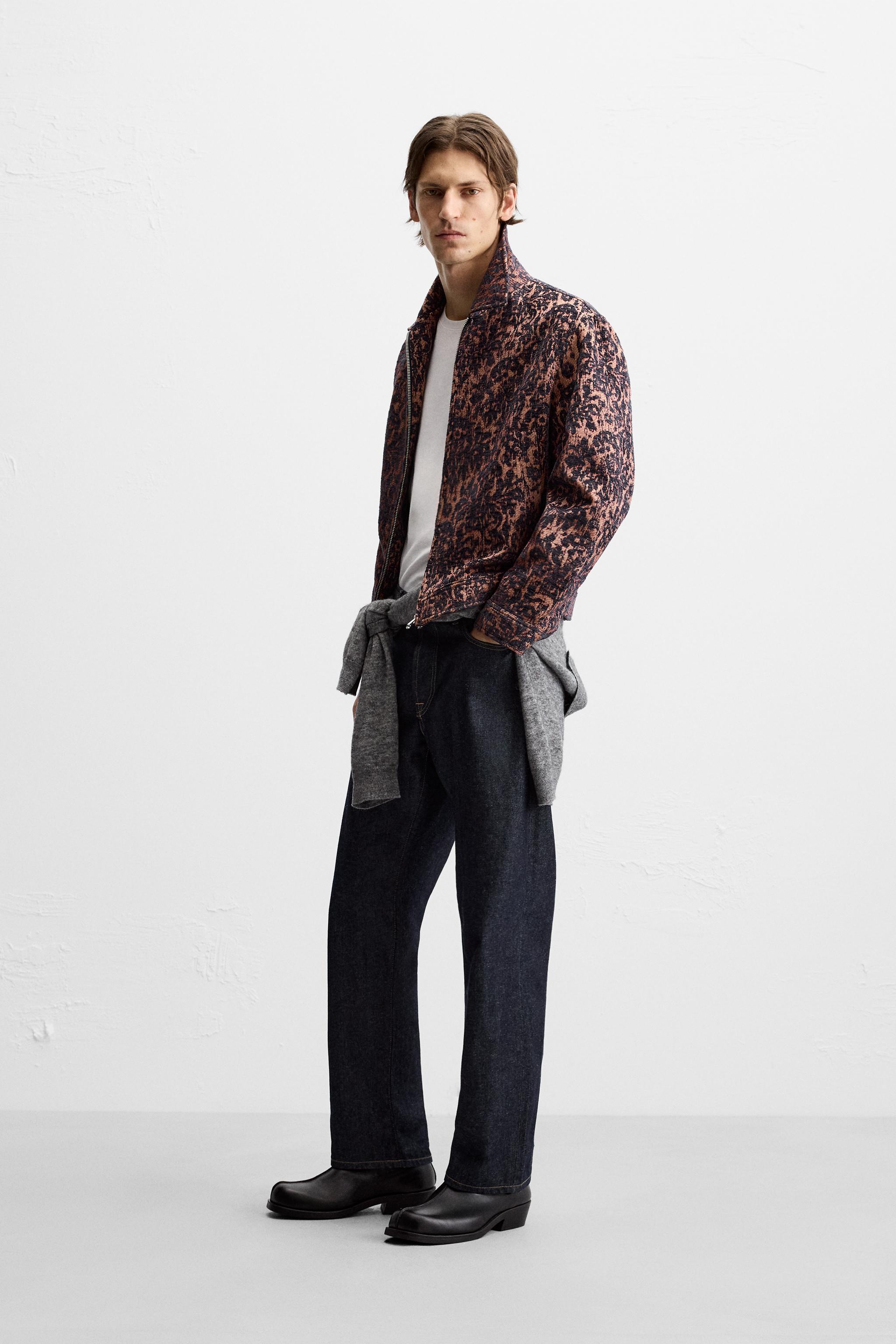 FLORAL JACQUARD JACKET Product Image