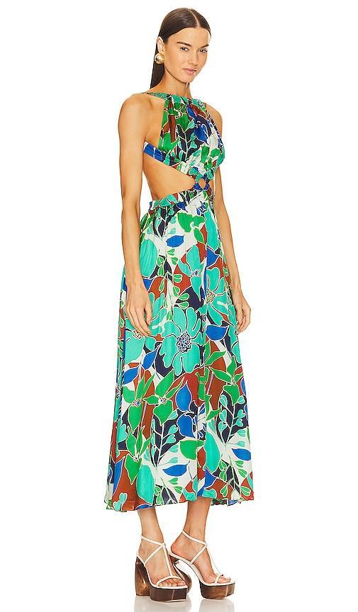 Cult Gaia Theia Dress in Green. Product Image