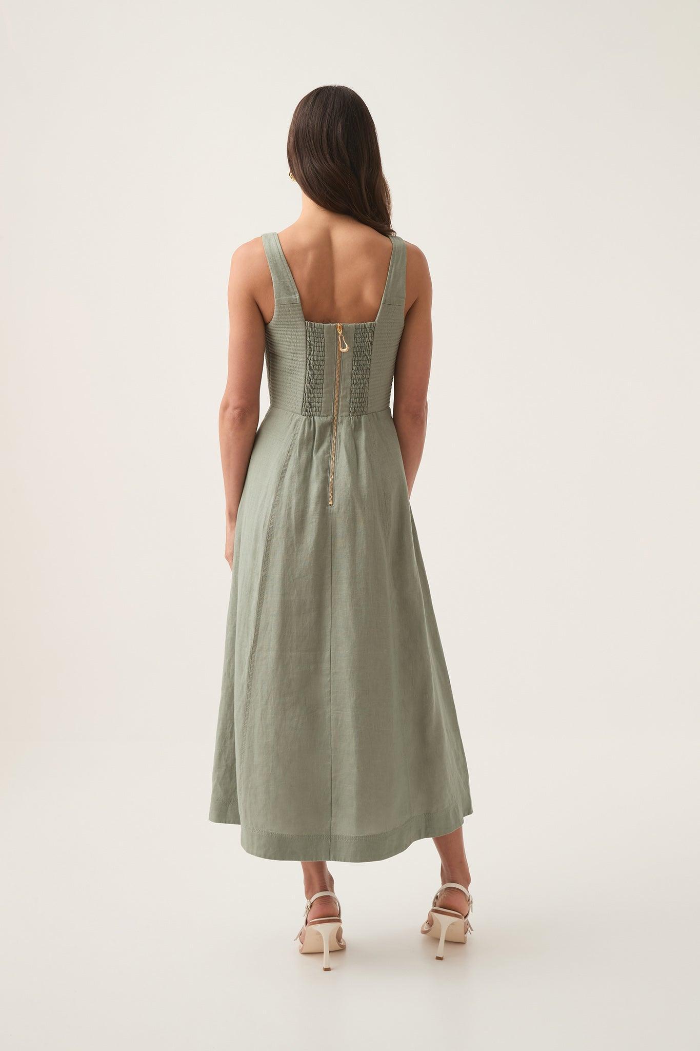 Clover Corded Midi Dress Product Image