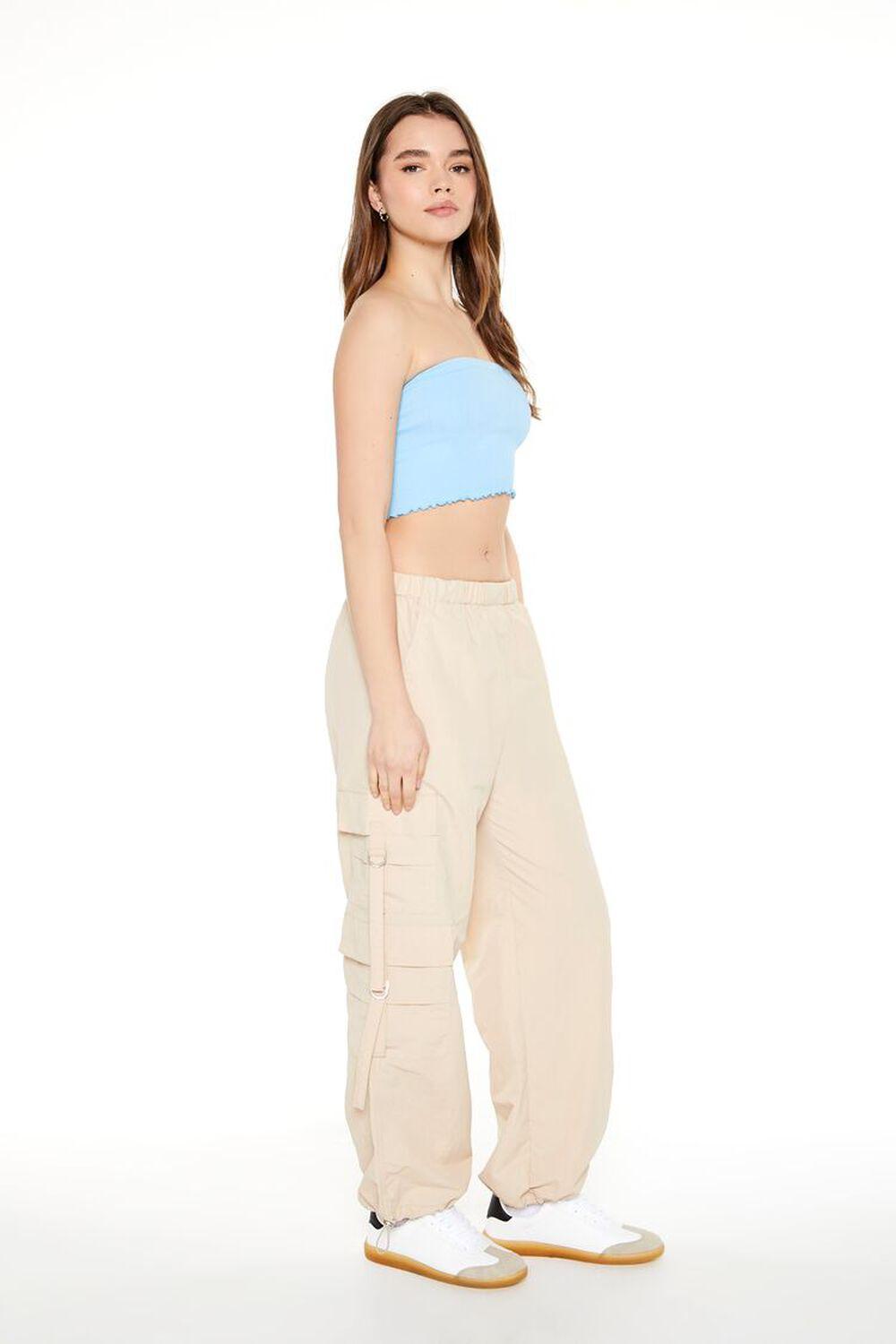 Drawstring Utility Cargo Pants | Forever 21 Product Image