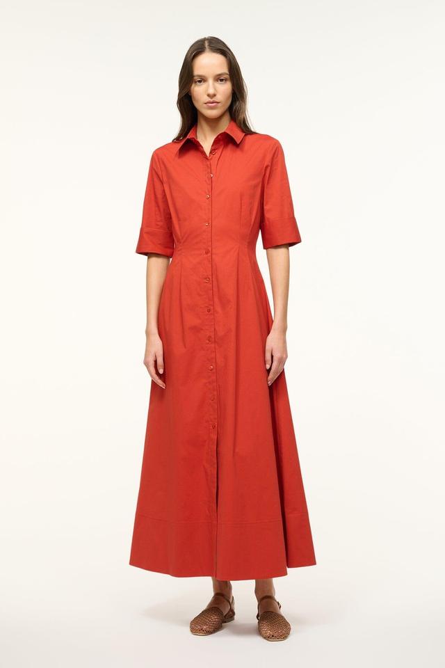 JOAN MAXI DRESS | RUST Product Image