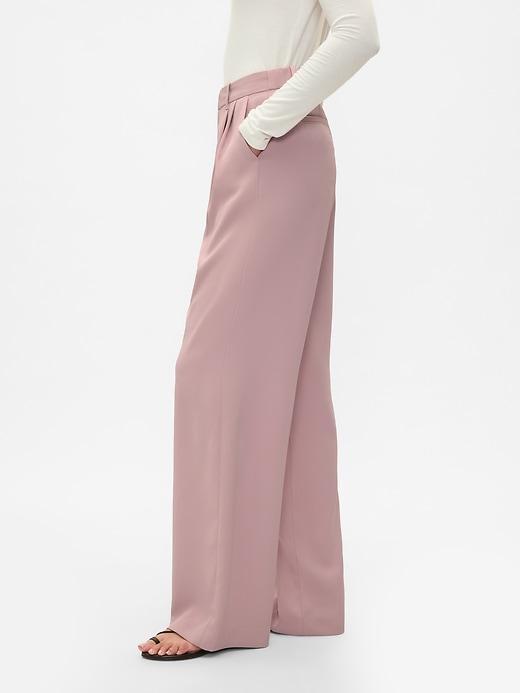 365 High Rise Pleated Trousers Product Image