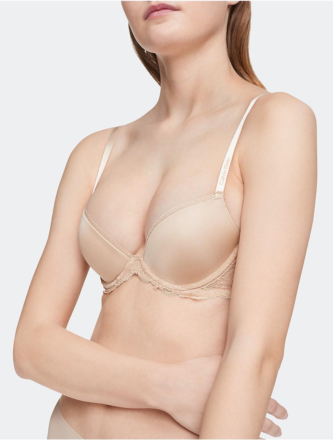 Calvin Klein Seductive Comfort Lace Demi Lift Convertible Bra Product Image