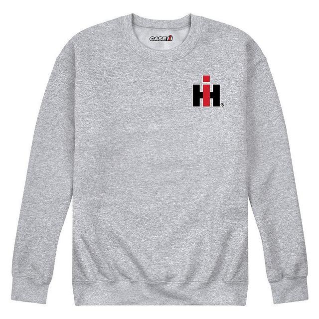 Mens Case IH Logo Sweatshirt Med Grey Product Image