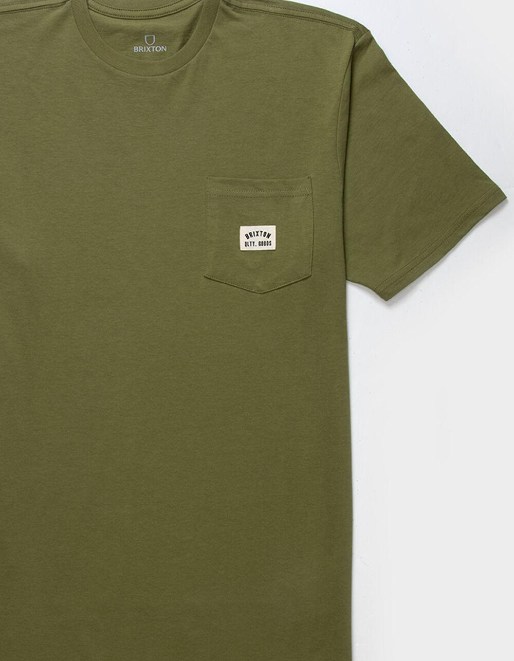 BRIXTON Woodburn Mens Pocket Tee Product Image