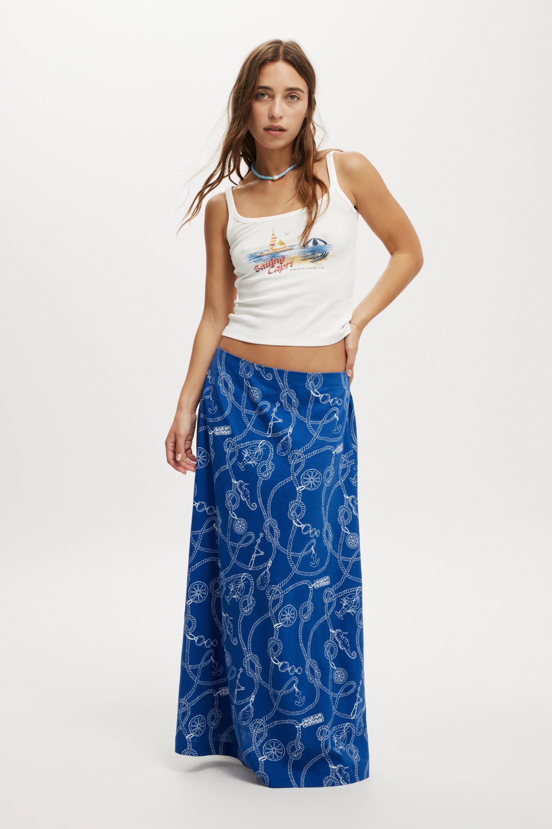 Haven Maxi A-Line Skirt Product Image