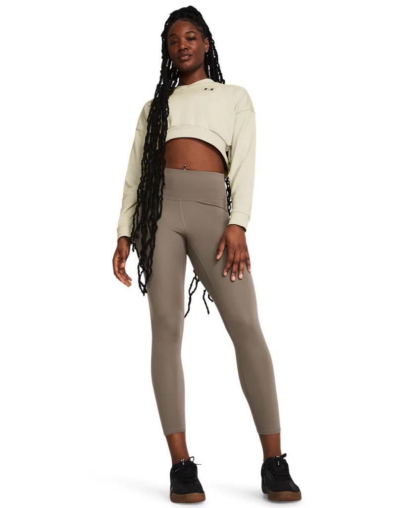 Women's UA Rival Terry Oversized Crop Crew Product Image