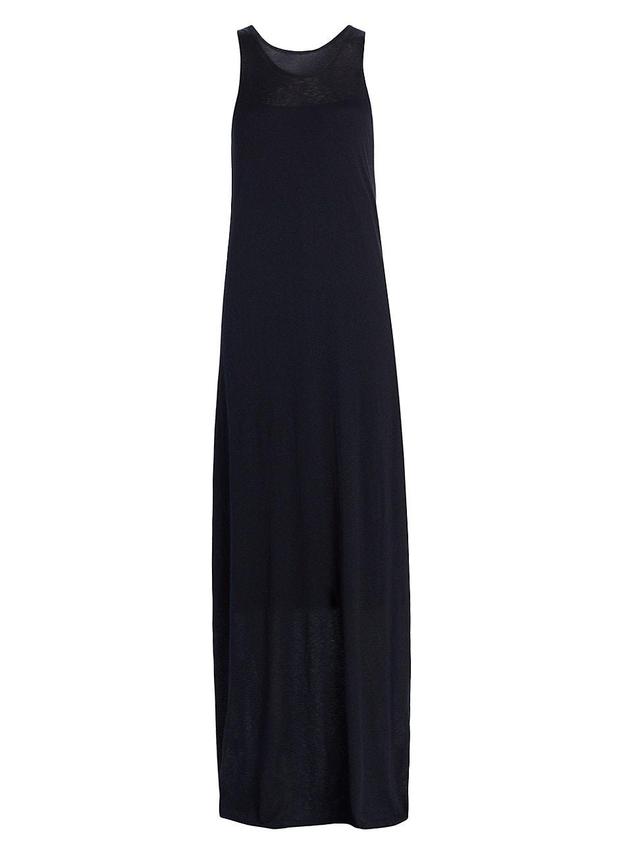 Womens Farissa Cotton-Cashmere Maxi Dress Product Image