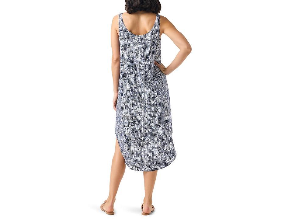 NIC+ZOE Dashing Dot Live In Tank Dress (Indigo Multi) Women's Dress Product Image