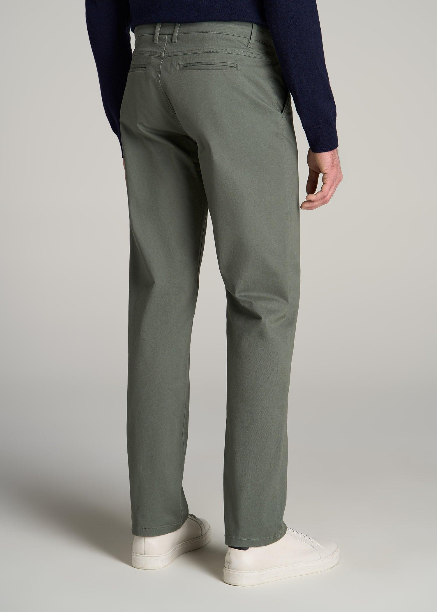 Mason RELAXED Chinos in Wreath Green - Pants for Tall Men Product Image