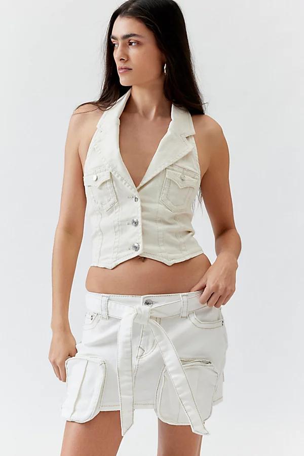 True Religion Sadie Cargo Micro Mini Skirt Womens at Urban Outfitters Product Image