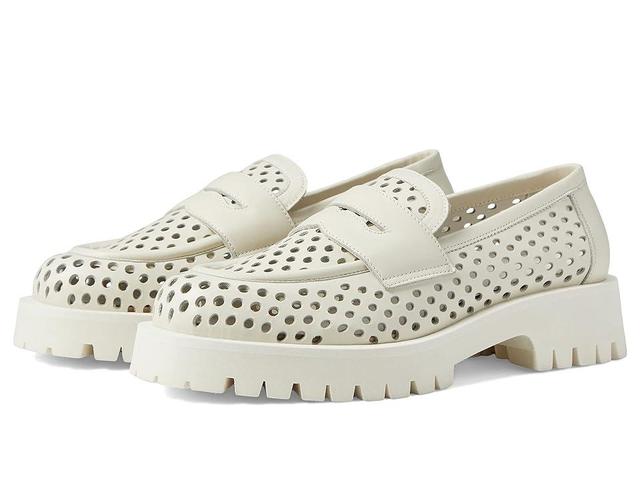 La Canadienne Belford (White Leather) Women's Shoes Product Image