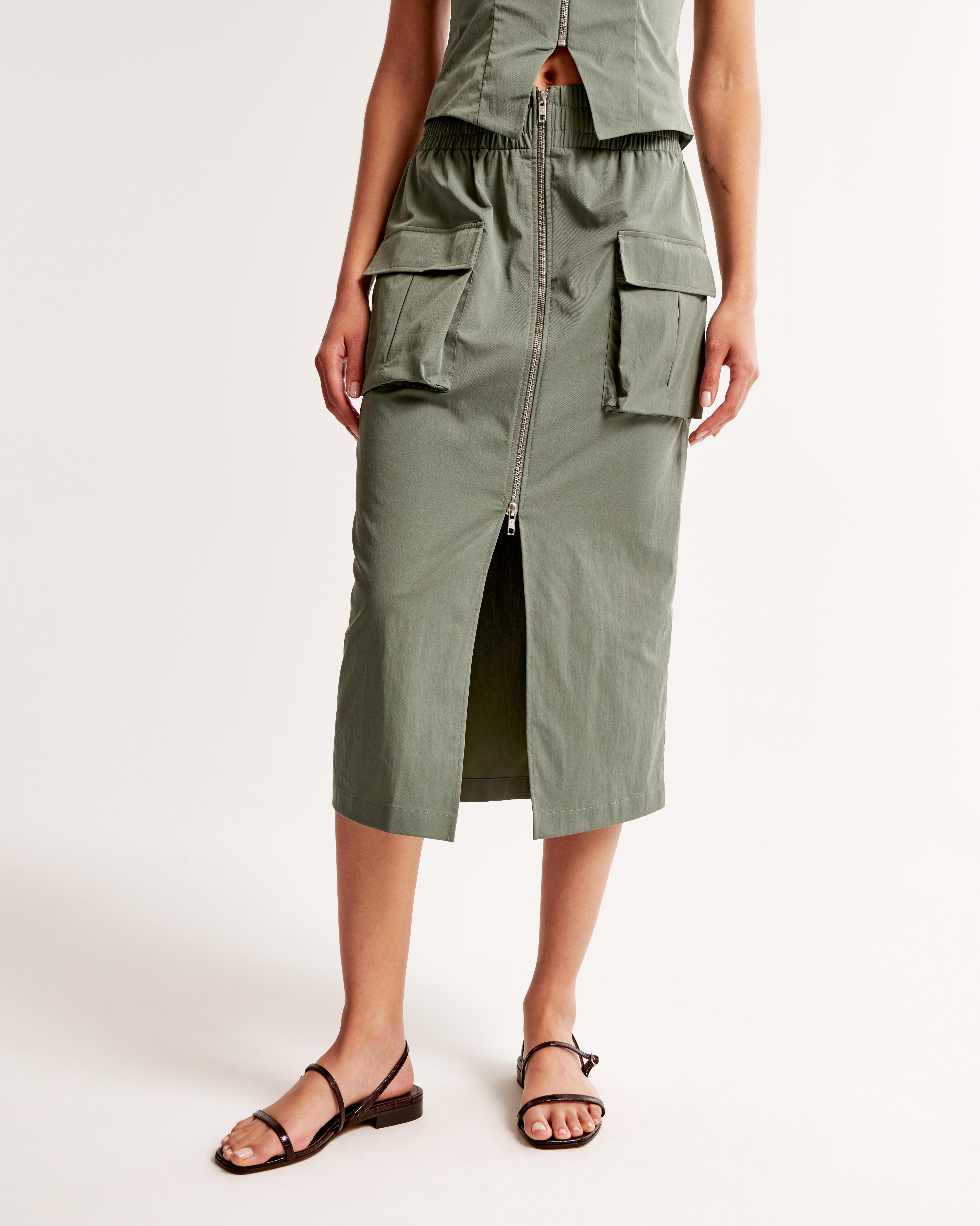 Cargo Maxi Skirt Product Image