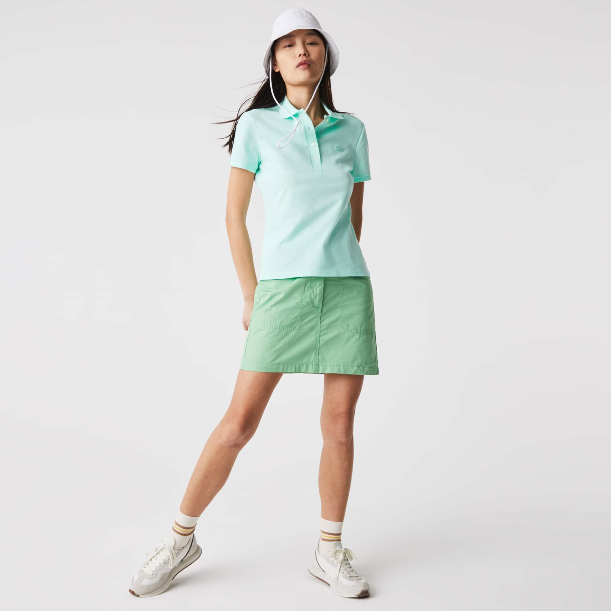 Women's L.12.D Slim Fit Stretch Mini Piqué Polo product image