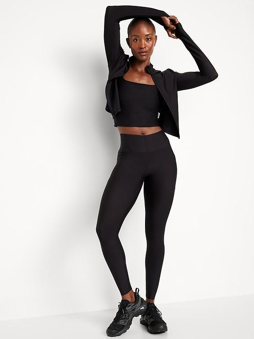 High-Waisted PowerSoft Sculpt 7/8 Pocket Leggings Product Image