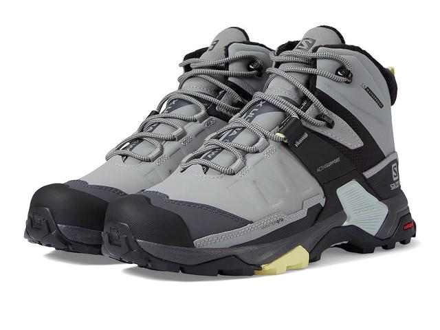 Salomon X Ultra 3 Mid Winter TS CS WP (Monument/Black/Charlock) Women's Shoes Product Image