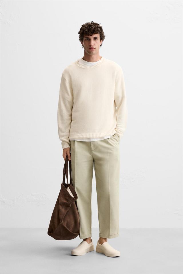 100% LINEN SWEATER Product Image