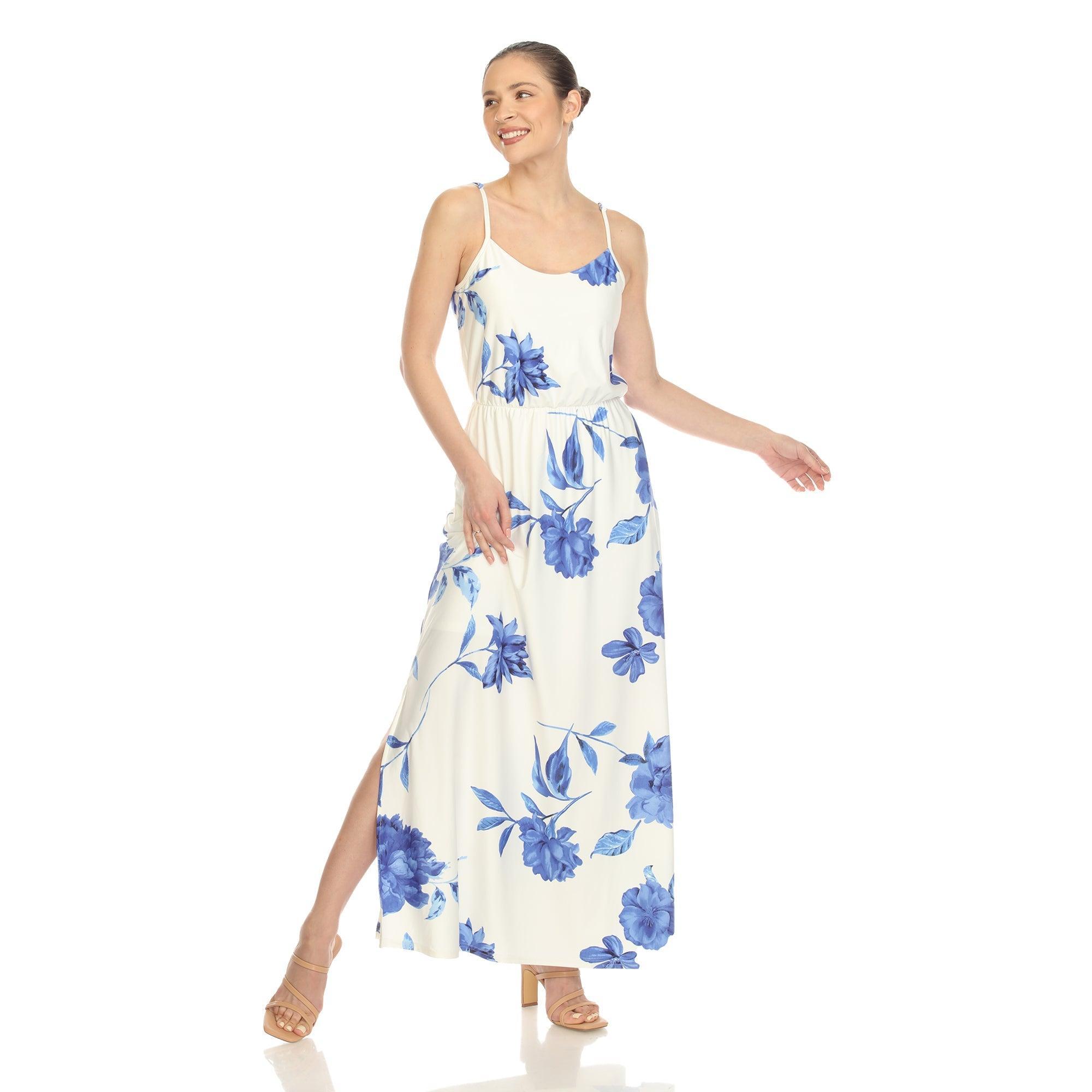 Floral Strap Maxi Dress Product Image