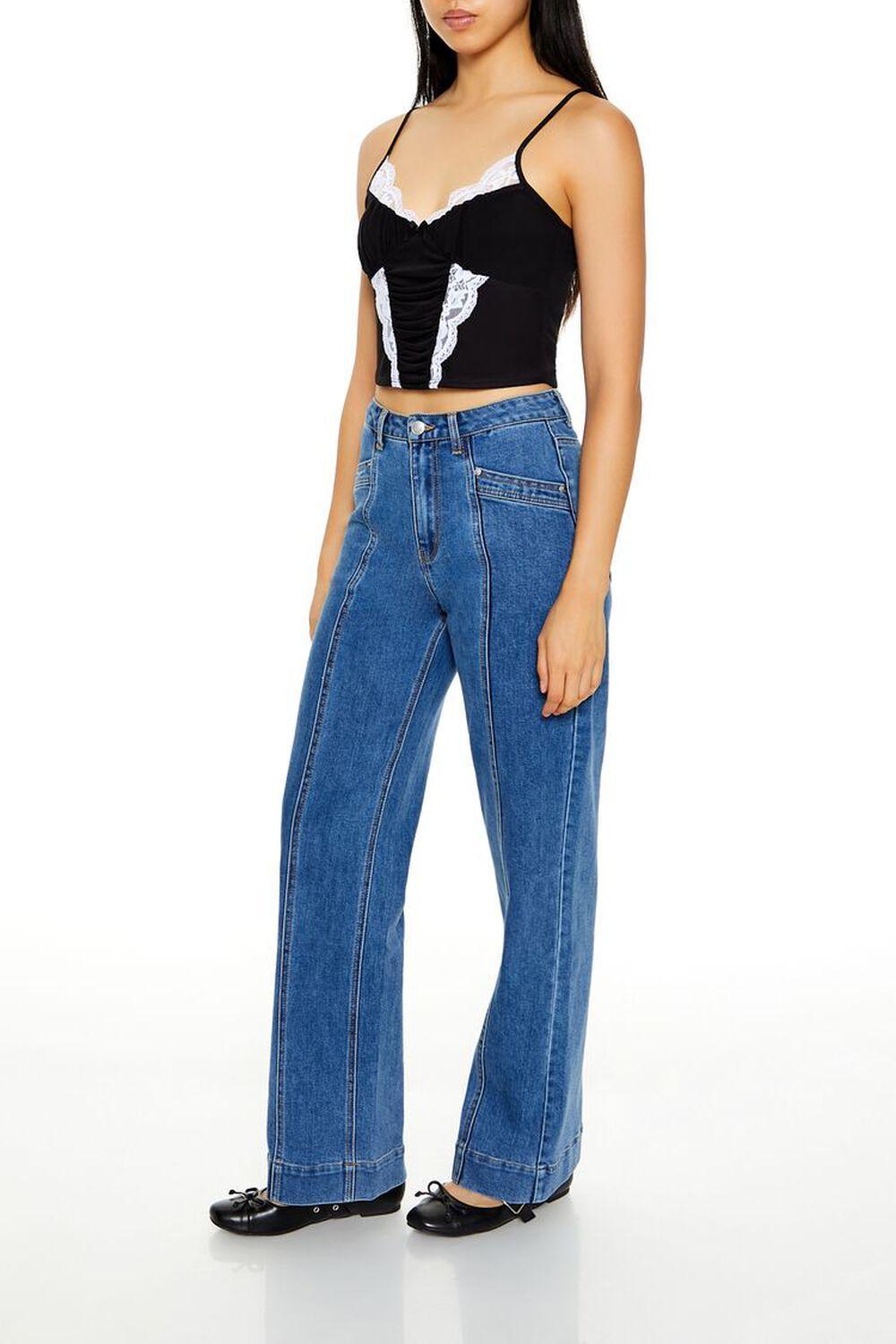 High-Rise Straight Jeans | Forever 21 Product Image