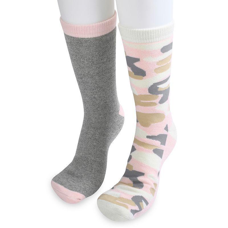 Womens GaaHuu 2 Pack Cushioned Thermal Socks Product Image