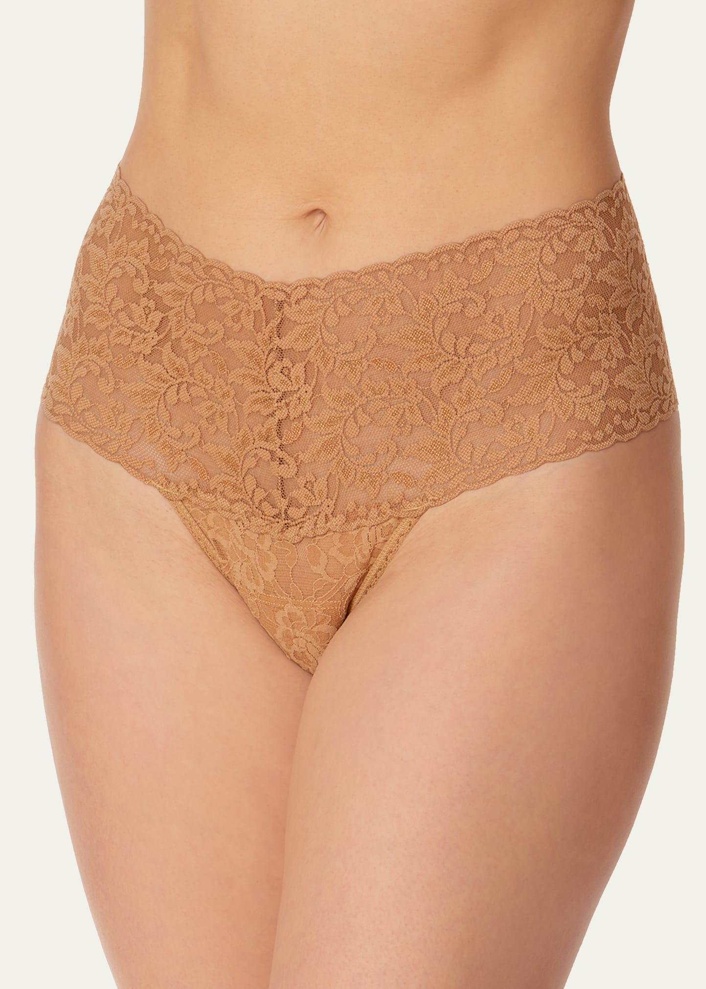 Hanky Panky Signature Lace Retro Thong Product Image