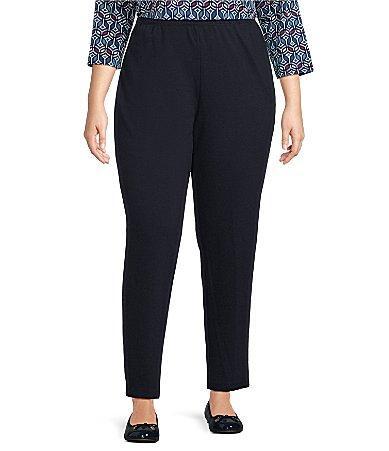 Ruby Rd. Pull-On Stretch French Terry Pants Product Image