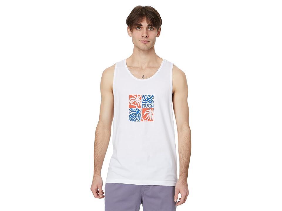 RVCA Fronds Tank Men's T Shirt Product Image