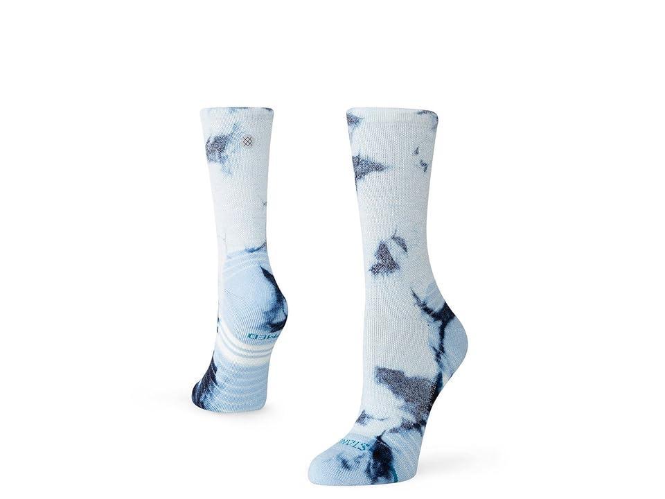 Stance Dye Wool Mid Crew (Ice ) Women's Crew Cut Socks Shoes Product Image