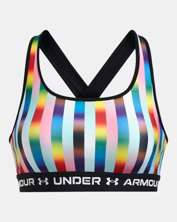 Women's UA Crossback Mid Pride Sports Bra Product Image