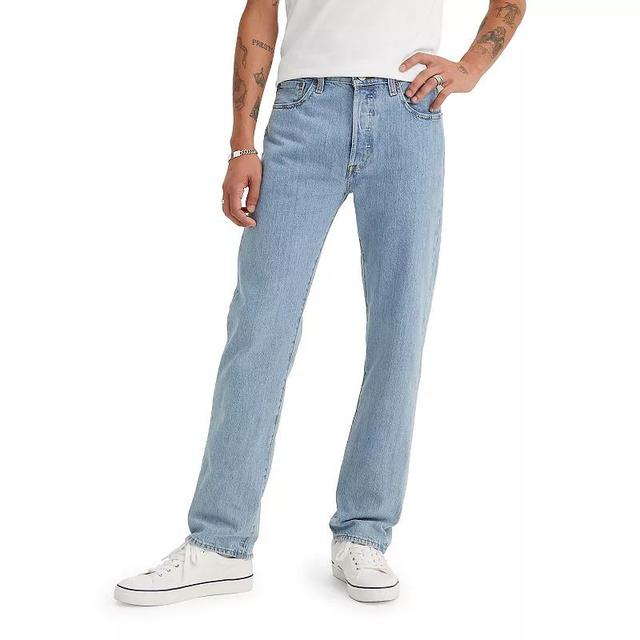 Levi's(r) Mens 501(r) Original (Light Stonewash) Men's Jeans Product Image