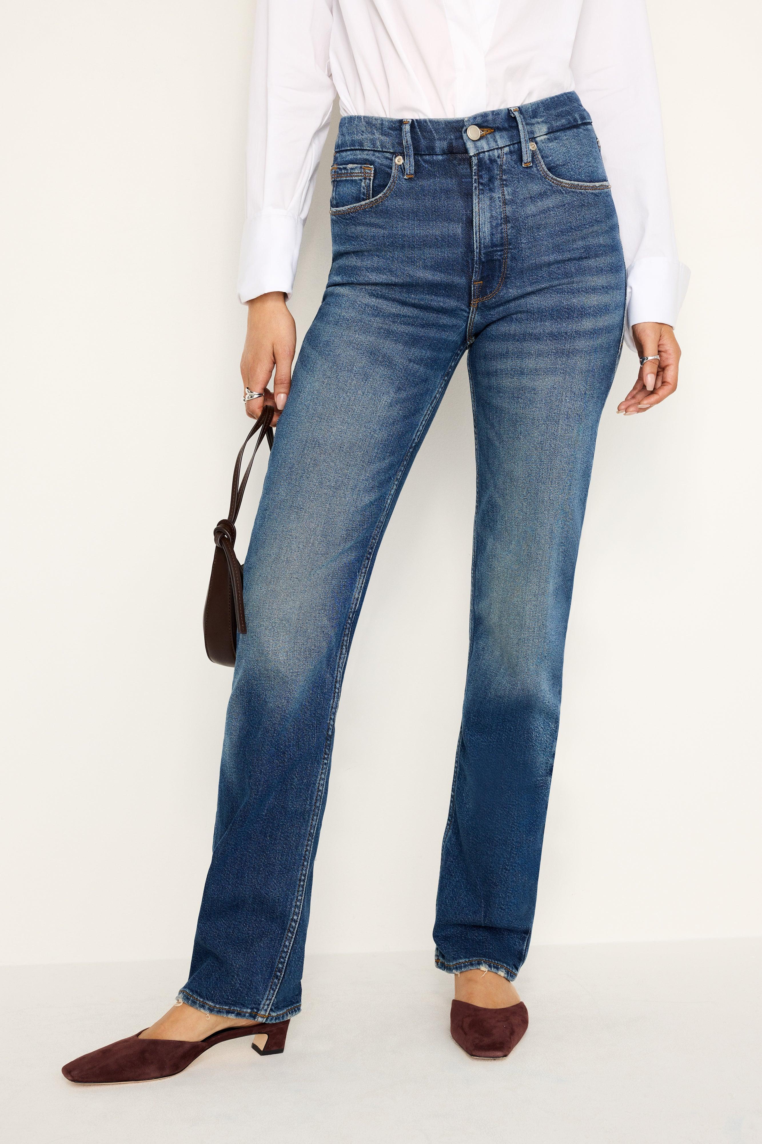 GOOD ICON STRAIGHT JEANS | INDIGO605 Product Image