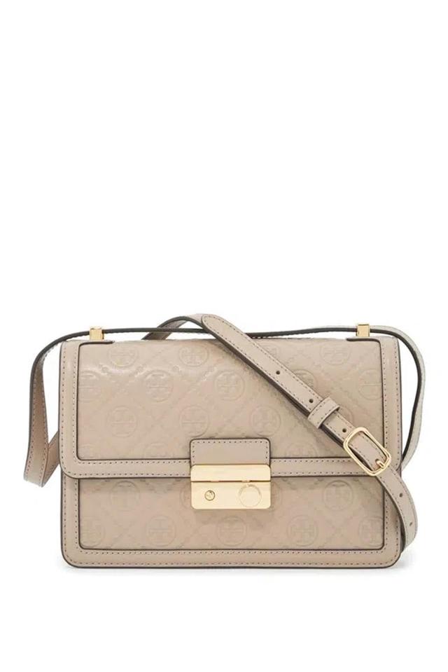 Monogram Small Shoulder Bag In Grey Product Image