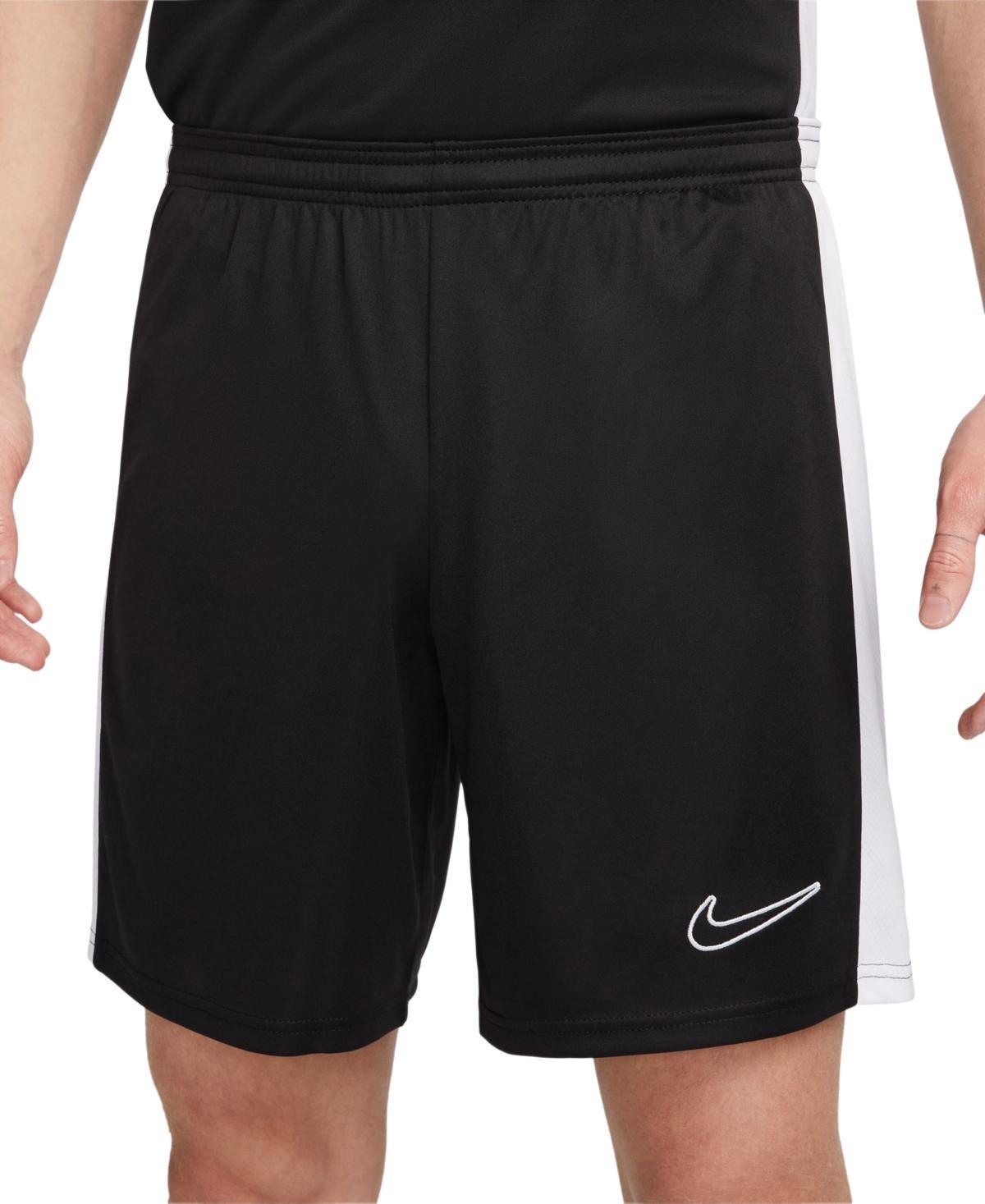 Nike Mens Dri-fit Academy Logo Soccer Shorts - Royal Blue/obsidian/(white) Product Image