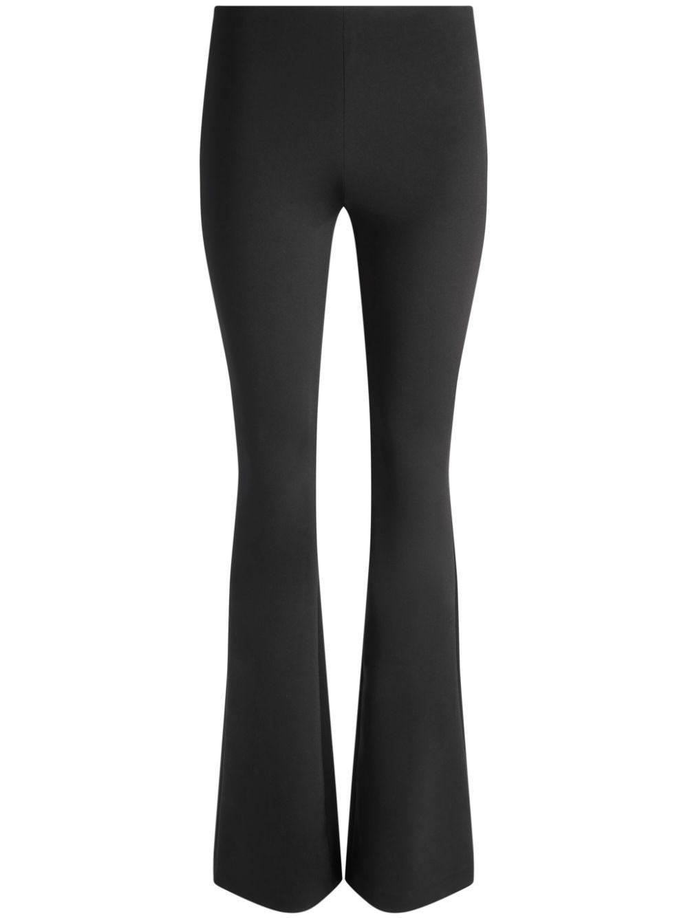 ALICE AND OLIVIA Mid-rise Slim Fit Bootcut Pants In Black Product Image