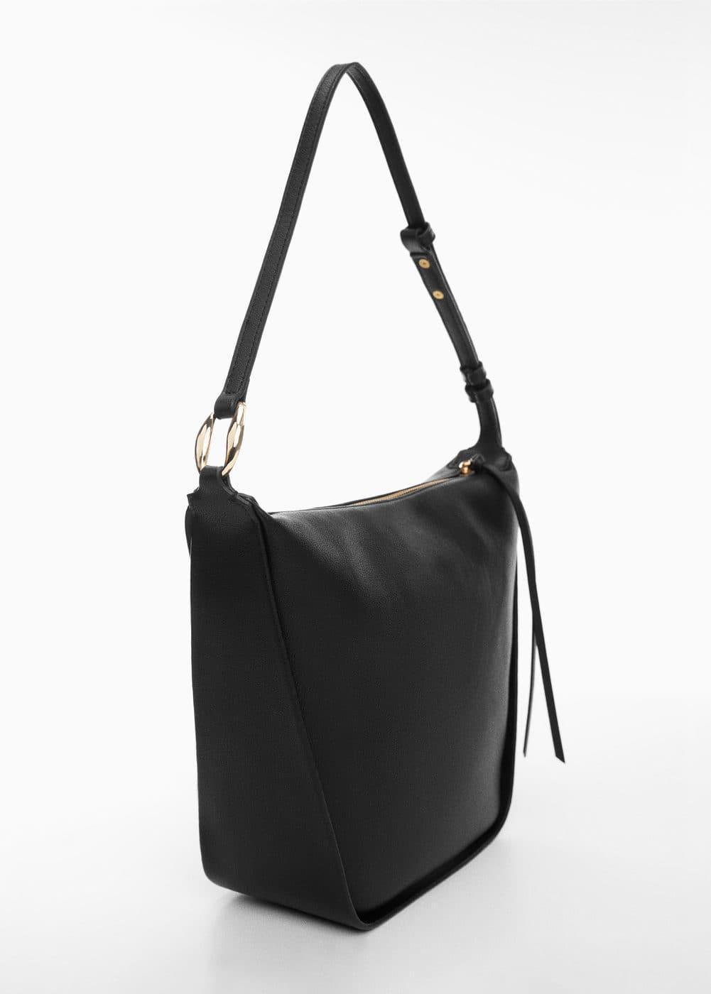 Mango Womens Buckled Shoulder Bag Product Image