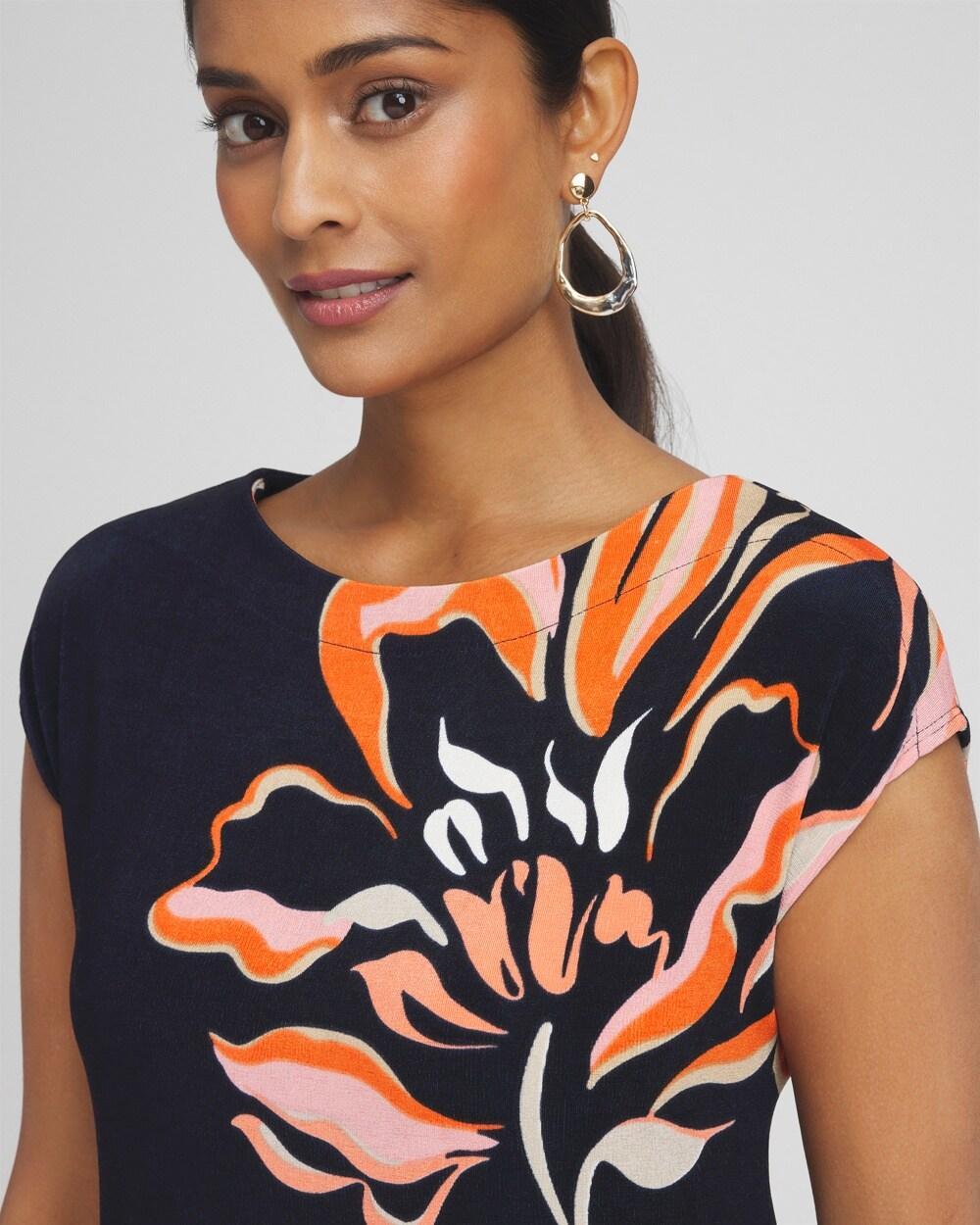 Travelers™ Placed Floral Tunic Product Image