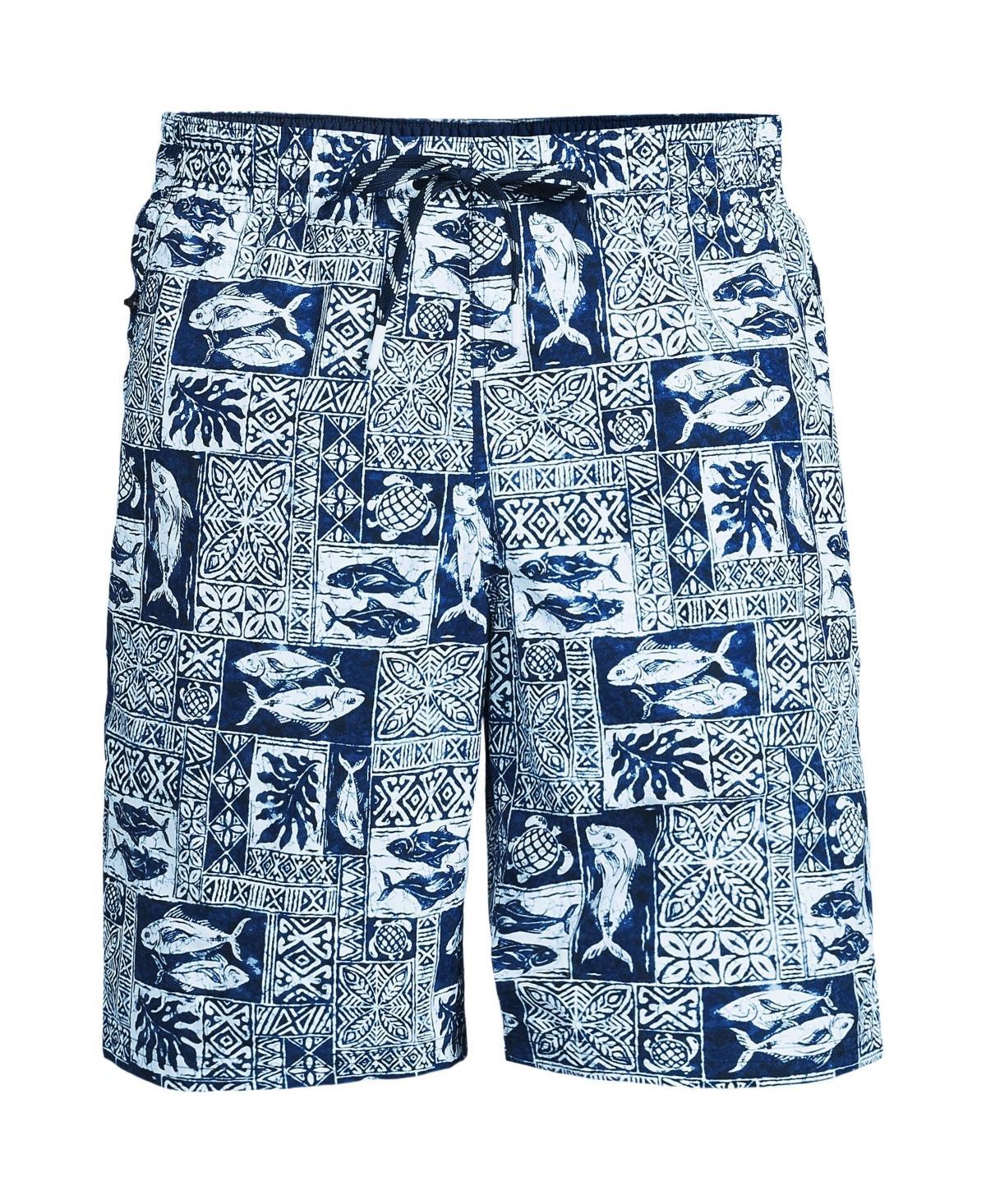 Mens Lands End 9-in. Swim Trunks Product Image