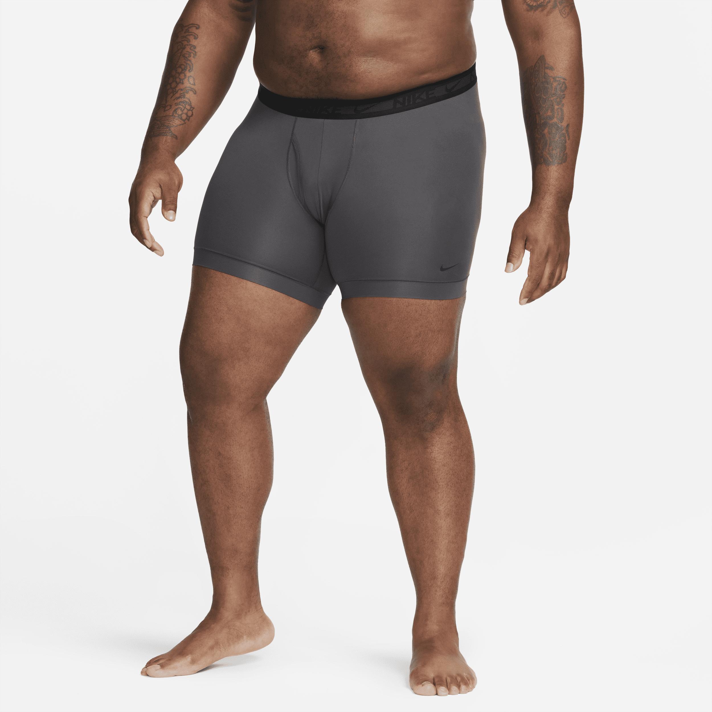 Nike Men's Dri-FIT Ultra-Stretch Micro Boxer Briefs (3-Pack) Product Image