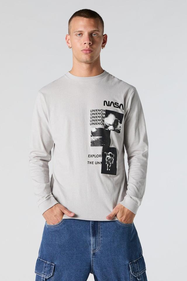 NASA Unknown Graphic Long Sleeve Top Male Product Image