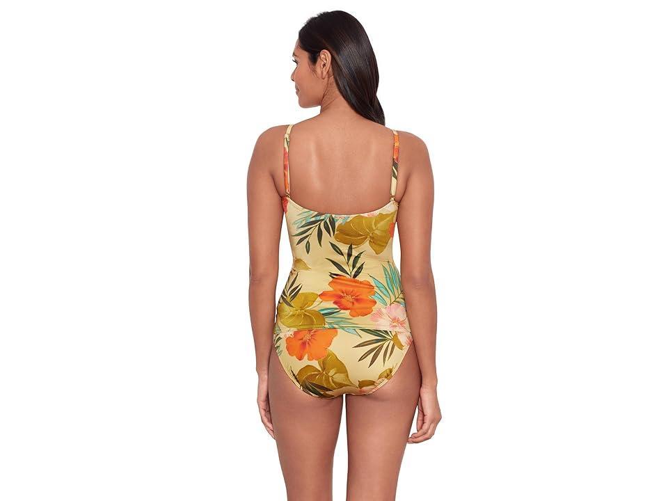 Lauren Ralph Lauren Womens Printed Surplice Tankini Top Product Image