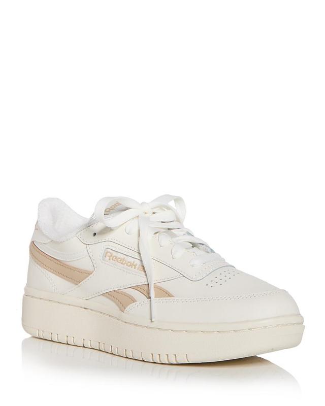 Reebok Lifestyle Women's Club C Double Revenge Grey/White) Women's Shoes Product Image