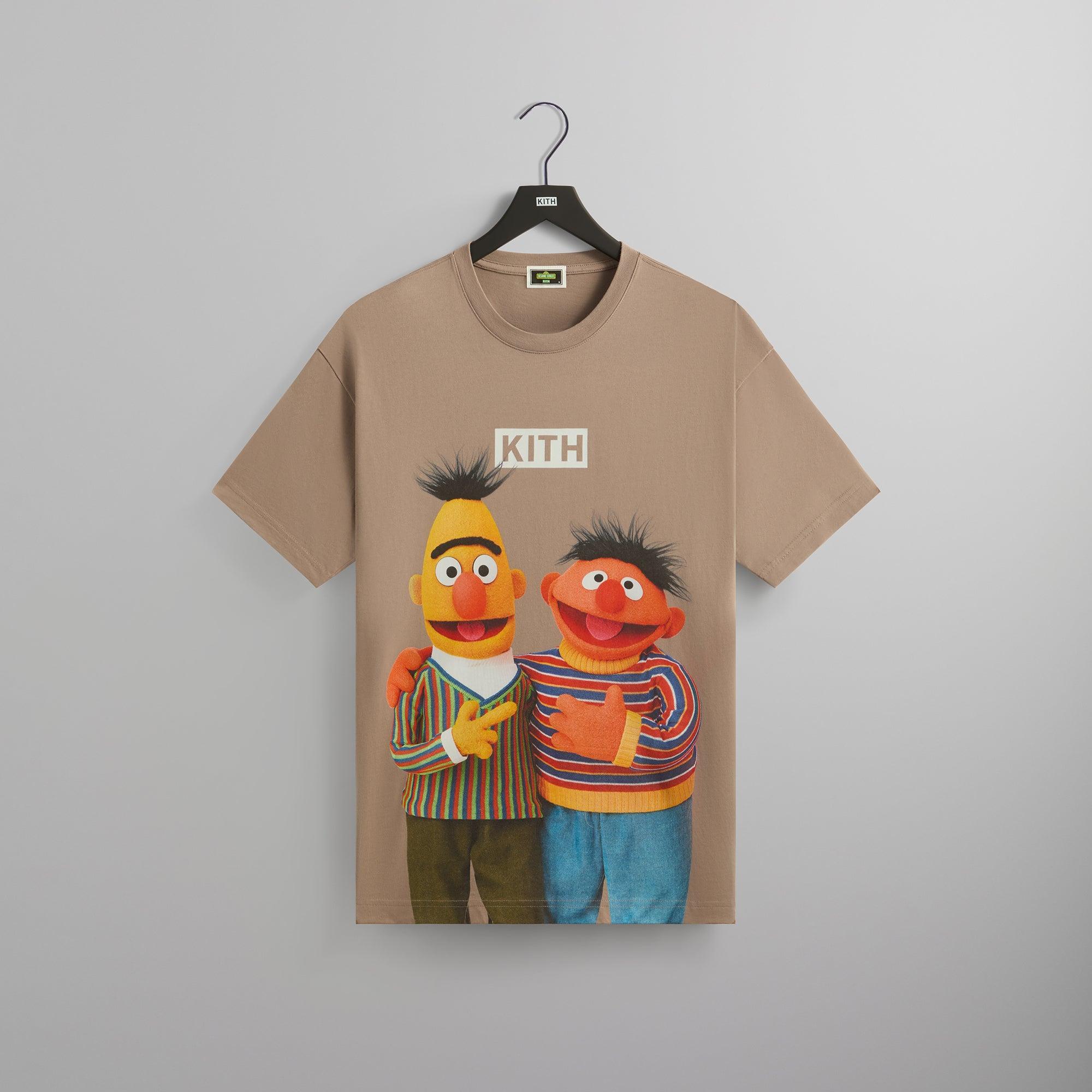 Kith for Sesame Street Bert & Ernie Tee - Quicksand Male Product Image