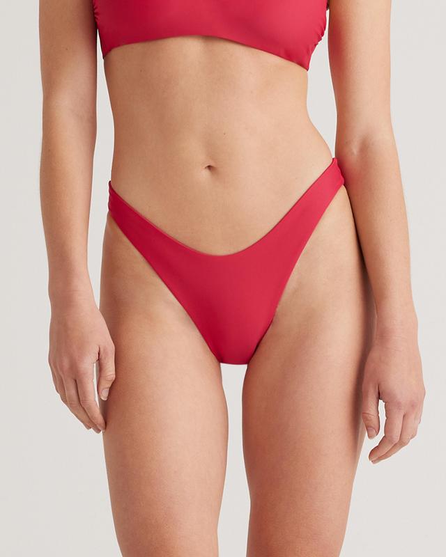 Italian High-Leg Bikini Bottom Product Image